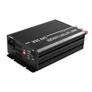 Lifepo4-cargador de batería de litio para coche eléctrico, cargador de batería de litio rápido, 5a/10a/20a/30a/40a, 12v/24v/48v
