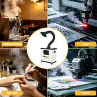 Nuevo Filtro de Aire Fumeclear, Filtro HEPA para Extractor de Humo Láser, Purificador de Humo, Compatible con Grabador y Cortador Láser Xtool CO2 PVC