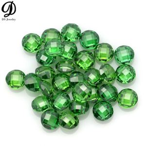 Fábrica redonda tablero de ajedrez corte piedras preciosas Zirconia cúbica - Product Image 4