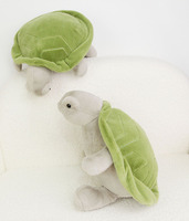 Nouvelle Peluche Tortue Super Douce, Jouet Animal en Peluche, Rembourrage Coton PP, Coussin de Maison, Oreiller de Lit, Cadeau d'Anniversaire
