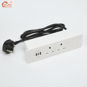 उच्च गुणवत्ता 2 तरह सॉकेट + 3usb/15w (2a + 1c) + स्विच + रिक्त कार्यालय डेस्क एम्बेडेड सॉकेट हाउस टेबल पावर के लिए - Product Image 4