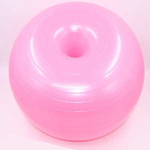 ลูกบอล PVC สร้างความสมดุลให้กับพิลาทิสสำหรับออกกำลังกายในยิมฟิตเนสโยคะออกกำลังกายโลโก้แบบกำหนดเอง - Product Image 2