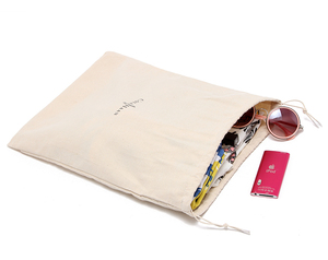 Hot Bán Bông Dây Kéo Túi Tái Sử Dụng Sinh Thái Thân Thiện Tùy Chỉnh Dây Kéo Túi Chất Lượng Cao Dây Kéo Bông Túi - Product Image 2