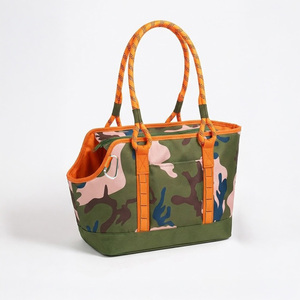 Sac de transport pour animaux de compagnie personnalisé, écologique, léger, pour voyages <span class=keywords><strong>en</strong></span> plein air, randonnée, <span class=keywords><strong>panier</strong></span> avant de vélo, <span class=keywords><strong>lavable</strong></span>, pour petits chiens, chats, chiots - Product Image 2