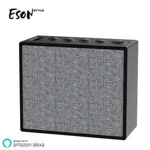 ลำโพงพกพา Eson <span class=keywords><strong>Alexa</strong></span> เสียงเบสหนัก กันน้ำ ลำโพงไร้สายสำหรับวางข้างเตียง - Product Image 1
