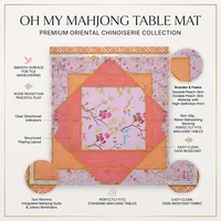 Tapis de table de luxe en boue de diatomée et caoutchouc, absorbant, antidérapant et silencieux, pour jeux de société (Échecs, Cartes, Mahjong)