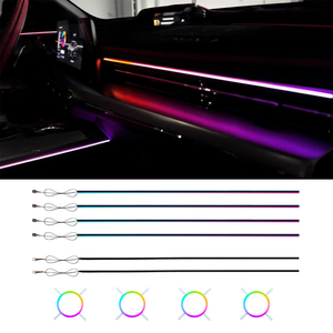 Kit d'éclairage d'ambiance pour voiture, fibres optiques acryliques, symphonie de couleurs, directement du fabricant, pour Changan Oshan Z6 Altima Rogue, lampe LED intérieure - Product Image 1