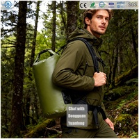Sac étanche personnalisé avec logo, sac de voyage en PVC pour la randonnée et le camping, disponible en 2L, 5L, 10L, 15L, 20L, 30L, 40L, 60L, 80L, 100L