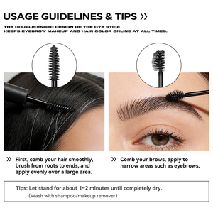 Máscara 2 en 1 para Pestañas y Cejas, 6g, Tamaño Viaje, Resistente al Agua, Cobertura Modulable, Esencial para Viajes, Logotipo Personalizado OEM, Venta al Por Mayor - Product Image 4