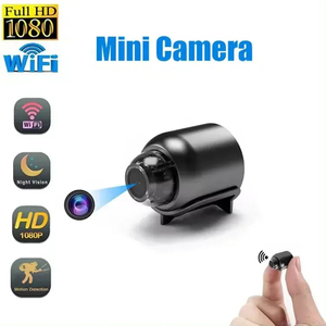 Caméra de surveillance pour bébé <span class=keywords><strong>Wifi</strong></span> HD 1080p, caméra de sécurité familiale avec vision nocturne, détection de mouvement, surveillance grand angle - Product Image 2