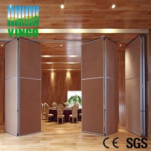 Vật Liệu Phân Vùng Chống Ồn Thiết Kế Phân Vùng Bằng Gỗ Vách Ngăn Gấp Tường Phòng Vẽ - Product Image 5