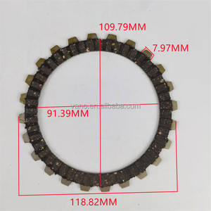 Wanou แผ่นคลัทช์ <span class=keywords><strong>CB125</strong></span>ยางฐานคลัตช์สำหรับรถจักรยานยนต์ - Product Image 2