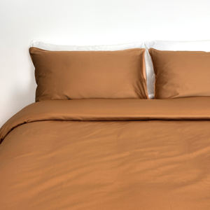 Terracotta GOTS Certified Sustainable 100% Organic Cotton <strong>Cot</strong> Sheet <strong>Bedsheets</strong> Duvet Cover Bedding Sheets Set - Product Image 1