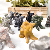 Globaler Lieferant Spirituelle Heil maschine Schnitzen Kristall Rosenquarz Multi Material Koala Carving Handwerk für die Inneneinrichtung
