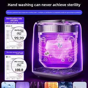 Mini Lavadora Automática Todo en Uno para Ropa Interior, <span class=keywords><strong>Calzoncillos</strong></span> y Calcetines - Product Image 5