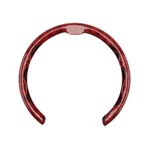 Funda para volante de cuero de grano de madera de melocotón para coches todas las estaciones Universal verano antideslizante medio conjunto decoración de tarjetas - Product Image 1