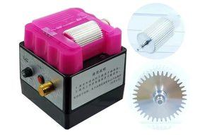Machine automatique de coloration et de peinture des bords en cuir, pour formes ovales, en arc, en diamant et pour la peinture des bords à l'huile - Product Image 4