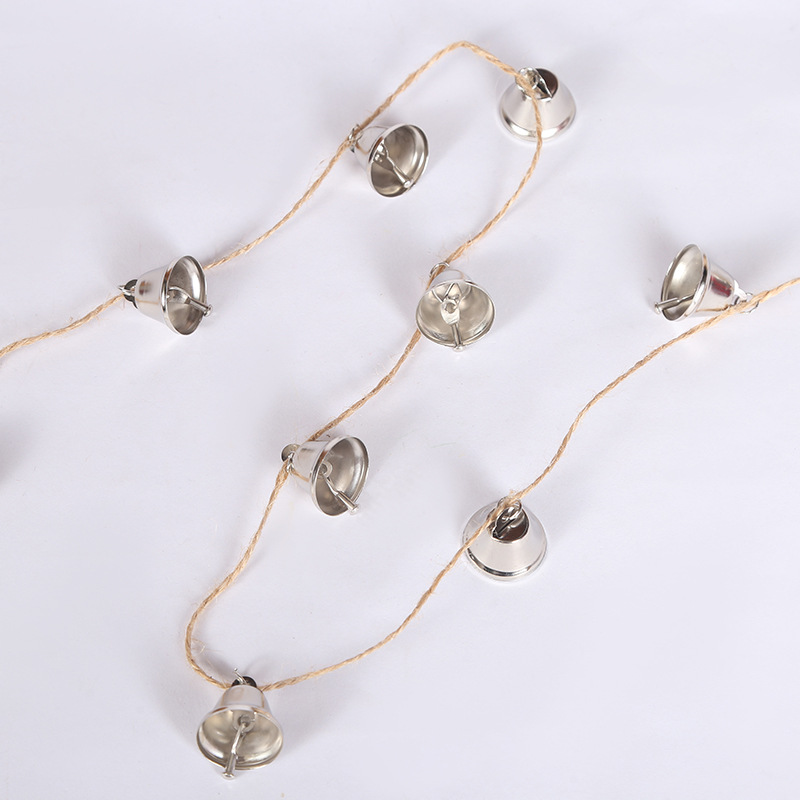 2.สีนิกเกิลแขวนหนึ่งเมตรกับ11ระฆัง