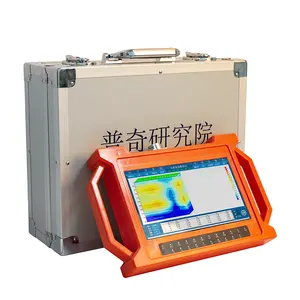 PQWT GT500A Detector de água para sonda geofísica, máquina de detecção de água multicanal, localizador subterrâneo