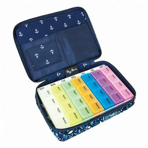กล่องยาพลาสติกแบบรายเดือน 7 วัน 28 ช่อง - Product Image 1