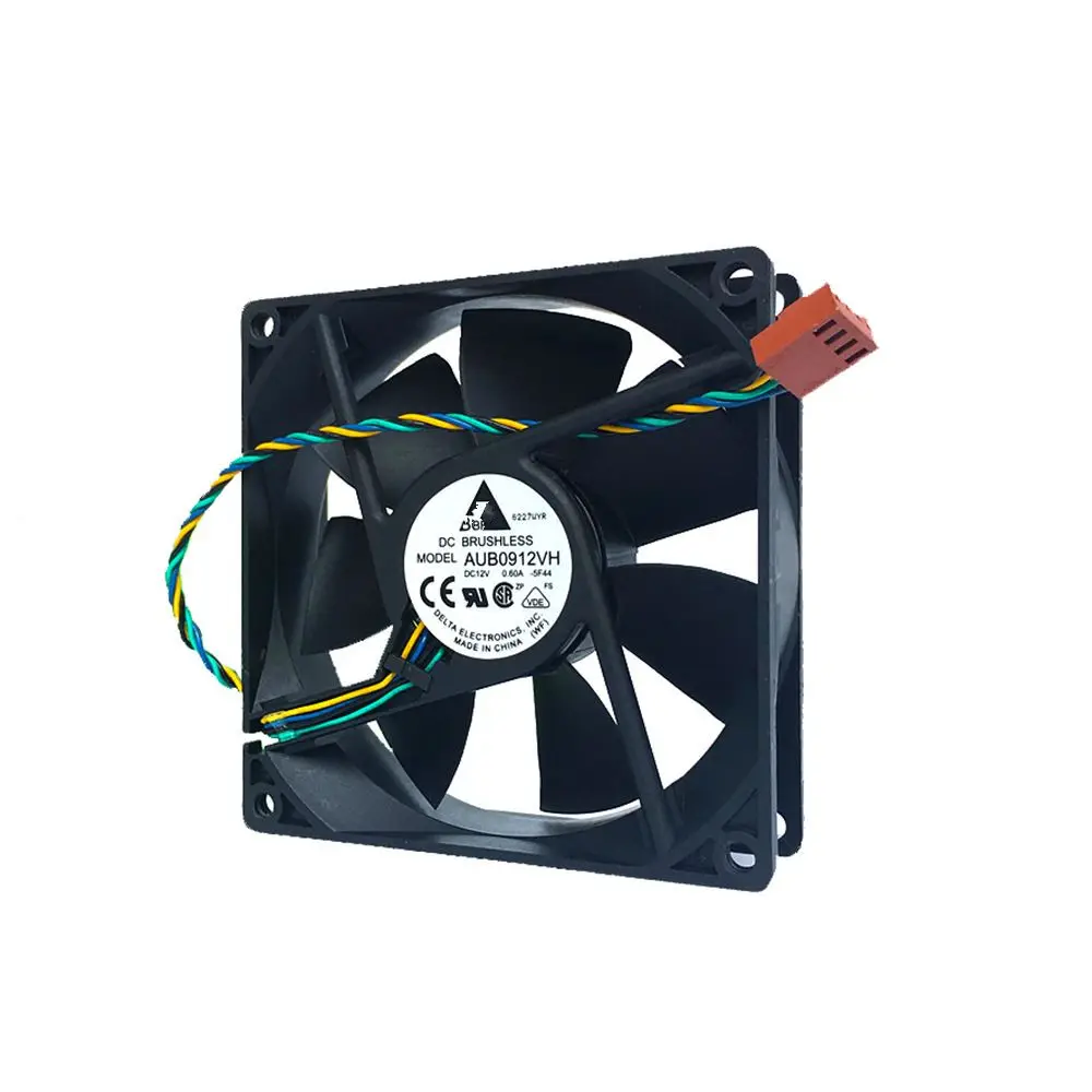 AFB0912VH = AUB0912VH 9cm 90mm FAN AXIAL 92X92X25.4MM 12V 9225 DC 12V 0.60A 4-pin WIRE pwm computer cpu cooling fans