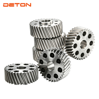 Services d'usinage CNC de haute précision OEM DETON Laser Gear pour engrenages hélicoïdaux métalliques, directement de l'usine