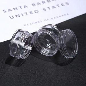 5G Round Plastic Bottles For Nail Art Cosmetic Refill Jars 35mm Diameter <b>Clear</b> <b>Container</b> For Cream Eye Cream Jewelry Storage - Product Image 4