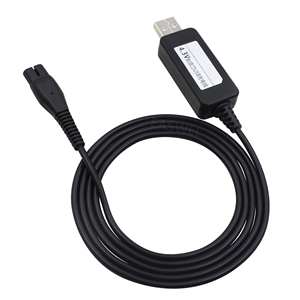 A00390 4,3 V <span class=keywords><strong>Cable</strong></span> de carga USB Adaptador de <span class=keywords><strong>cable</strong></span> para <span class=keywords><strong>PHILIPS</strong></span> Norelco OneBlade QP2520 QP2521 QP2523 <span class=keywords><strong>Cable</strong></span> de carga para <span class=keywords><strong>afeitadora</strong></span> - Product Image 5