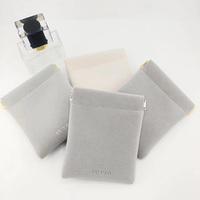 Bolsa Elástica de Terciopelo de Doble Cara de Alta Gama con Cierre Automático para Joyería, Collares, Relojes, Auriculares y Almacenamiento Digital al por Mayor
