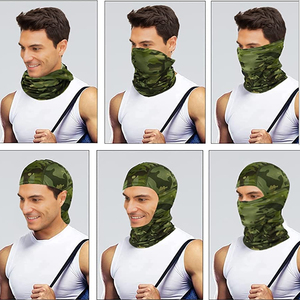 Full Face Cover Heat Transfer LOGO Ski <b>Camo</b> Sports <b>Caps</b> Unisex Adults Adjustable Windproof - Product Image 4