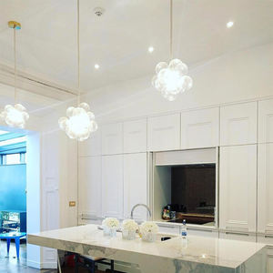 נדבי כדור זכוכית מנופחת נדלית תליון עיצוב מודרני תליית אור לסלון חדר אוכל וילה - Product Image 3