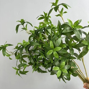 Plante d'Andromède japonaise artificielle au toucher réel personnalisé Latex 70cm 6 branches tige <span class=keywords><strong>Japonica</strong></span> pour décorations de mariage à la maison - Product Image 4