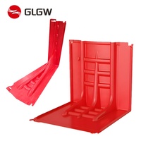 Barrière anti-inondation droite pour maison et garage, système de protection contre les inondations, barrière anti-inondation en plastique ABS en forme de L pour porte