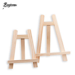 Support de Présentation Mini <span class=keywords><strong>Chevalet</strong></span> en <span class=keywords><strong>Bois</strong></span> Boyixuan pour Tablette, Téléphone, Photos et Œuvres d'Art - Support de Bureau en <span class=keywords><strong>Bois</strong></span> Naturel - Product Image 2