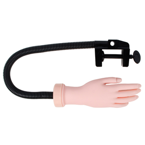 Main d'entraînement pour la pose d'ongles en acrylique, outil de manucure flexible et pliable, modèle de main de mannequin pour présentation en salon, kit complet - Product Image 5
