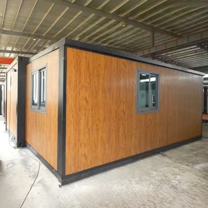 Maison conteneur préfabriquée extensible 20ft 40ft à prix abordable, maisons conteneurs maritimes modulaires pliables, MOQ 1 ensemble pour habitation ou bureau - Product Image 2