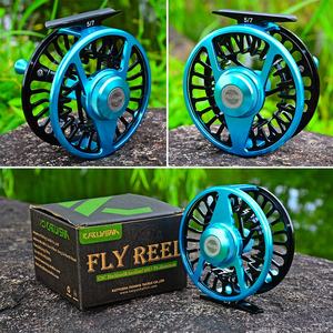 Carrete de pesca con mosca de aleación de aluminio PROBEROS 2 + 1 BB Fly Wheel CNC corte a máquina gran <span class=keywords><strong>Arbor</strong></span> Die Casting Fly <span class=keywords><strong>Reel</strong></span> - Product Image 6