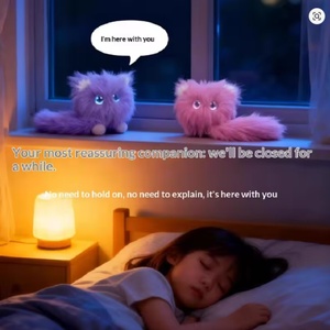Nuevo Robot de Peluche Interactivo con IA 2026: Gato Peludo, Compañero de Aprendizaje y Crecimiento, Muñeco Grande y Relajante - Product Image 2
