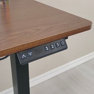 Electric height-adjustable computer <b>desk</b>, multi-functional home <b>study</b> <b>desk</b>, height-adjustable table legs, simple table frame, - Product Image 4