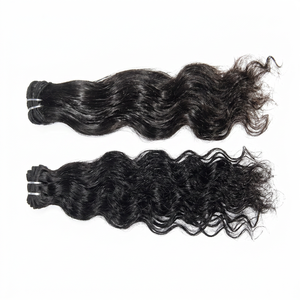 Extensions de cheveux indiens 100% naturels, non traités, afro wave 12A - Product Image 1