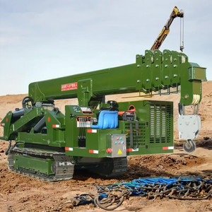 <span class=keywords><strong>Grue</strong></span> araignée électrique polyvalente <span class=keywords><strong>de</strong></span> 3 tonnes avec télécommande, construction en acier, double rail <span class=keywords><strong>de</strong></span> guidage pour applications en terrain accidenté - Product Image 5