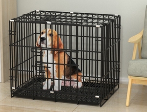 Katlanabilir Metal tel köpek sandık elverişli taşınabilir kolayca monte kolay kurulum çelik köpek kafesi - Product Image 6