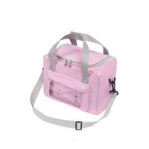 Fashion Drink Ice Box Insulated Cooler <b>Bag</b> <b>with</b> Detachable <b>Shoulder</b> <b>Strap</b> Thermos Cooler <b>Bag</b> Sling Picnic Box Thermal <b>Lunch</b> <b>Bag</b> - Product Image 2