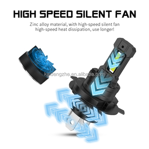 Kaidengzhe Nueva Bombilla <span class=keywords><strong>LED</strong></span> para Faros Delanteros con Certificación ECE <span class=keywords><strong>R37</strong></span> H7/H4/H11/9005 60W 6000LM 6000K Canbus 1:1 IP67 Impermeable - Product Image 2