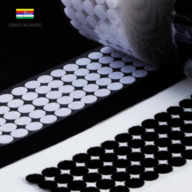 High Quality Nylon Adhesive Coin Fastener Tapes Self-Adhesive Hook and Loop Velcroes Dots for Furniture Accessories