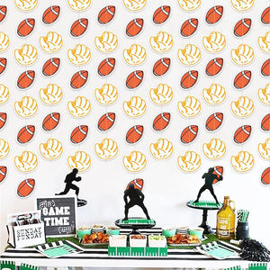 Décorations de fête sportive, fournitures de fête sur le thème du sport, décorations murales et de plafond en papier pour <span class=keywords><strong>anniversaire</strong></span>, spirales suspendues pour garçons, enfants, hommes - Product Image 4