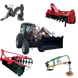 120hp Tractores 4X4 roda 120HP 130HP 140hp traktor pertanian untuk penjualan terlaris