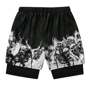 Pantalones Cortos Deportivos para Hombre, Tejidos, 100% Algodón, con Cordón Ajustable, Cintura Media, Personalizables, Transpirables, de Malla, Secado Rápido, Servicio OEM - Product Image 1