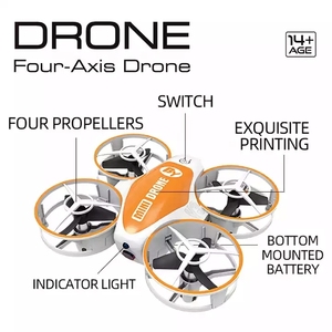 Máy Bay Không Người Lái Nhỏ UFO Mini Mới 2.4GHz Có Đèn LED Để Huấn Luyện Người Mới Bắt Đầu Vs Khóa Học Trở Ngại Pixhawk - Product Image 2