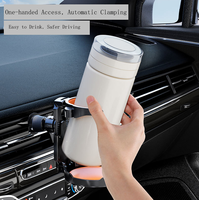 Support de tasse pour aérateur de voiture, pliable, réglable, rotatif à 360°, universel, pour bouteille de boisson, accessoires intérieurs de voiture